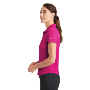 Nike Women's Dri-FIT Crosshatch Polo.