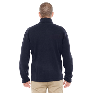 Devon & Jones Men's Bristol Full-Zip Sweater Fleece Jacket