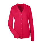 Harriton Ladies' Pilbloc™ V-Neck Button Cardigan Sweater